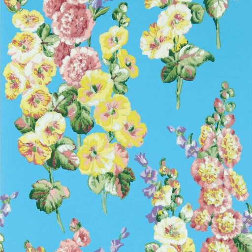 Hollyhocks 