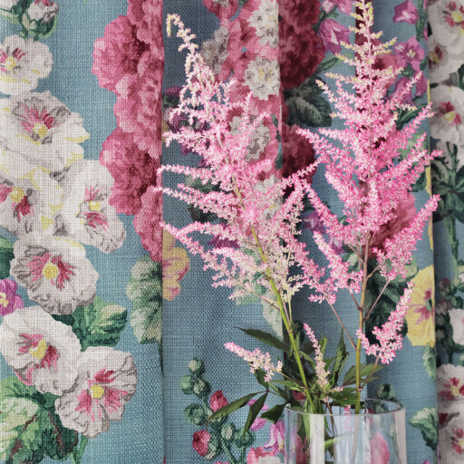 Hollyhocks 
